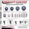 Service Caster 3 Inch Blue Polyurethane Wheel Swivel 58 Inch Threaded Stem Caster Total Lock Brake SCC SCC-TSTTL20S314-PPUB-BLUE-58212 - alternate 4